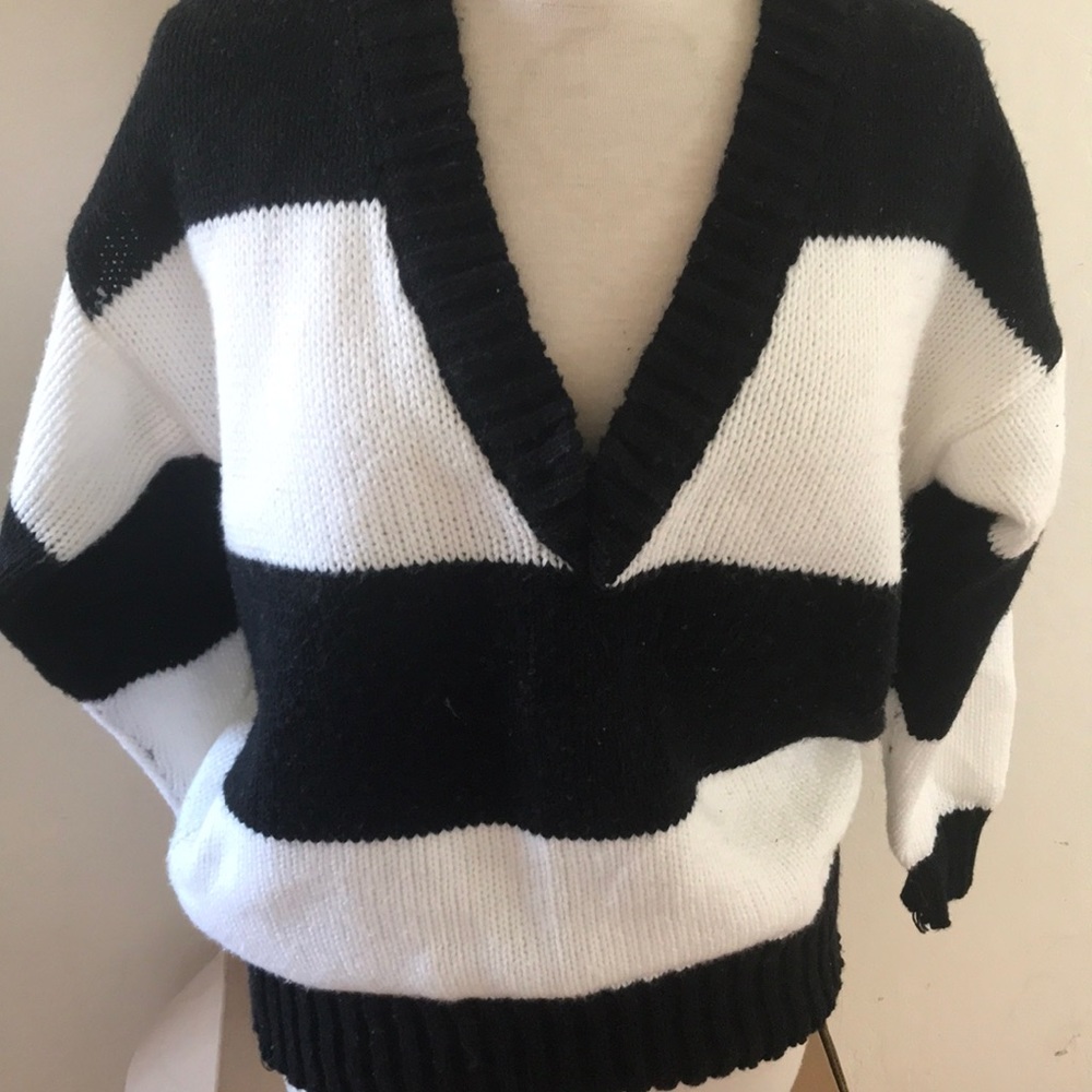 Stripe sweater